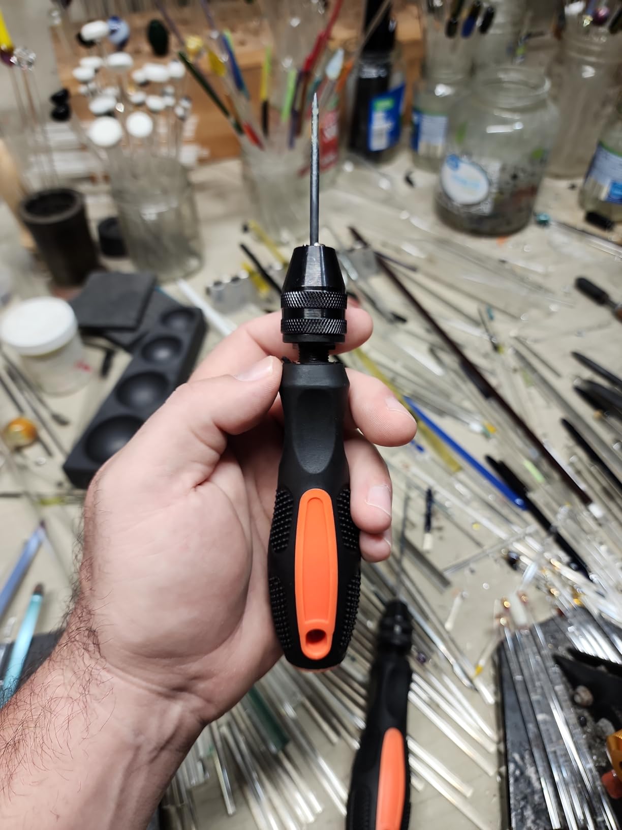 Pin Vise Hand Drill, Manual Drill for Crafts & Jewelry customer photo 1