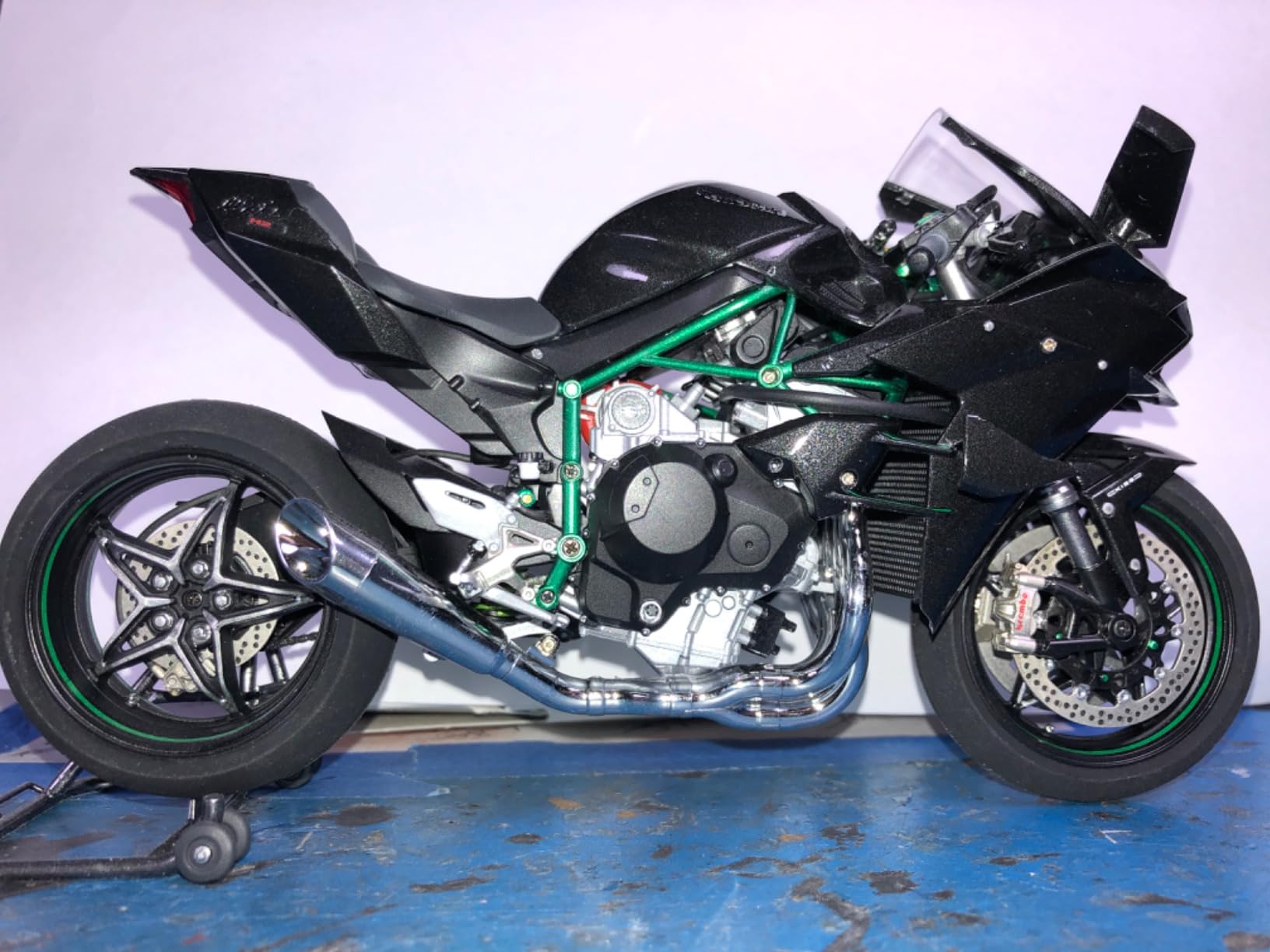 Tamiya 14131 1/12 Kawasaki Ninja H2R Plastic Model Plastic Model Kit customer photo 2