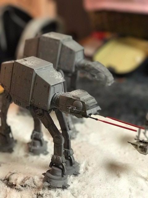 Bandai Hobby - Star Wars - AT-AT 1/144 Model Kit customer photo 1