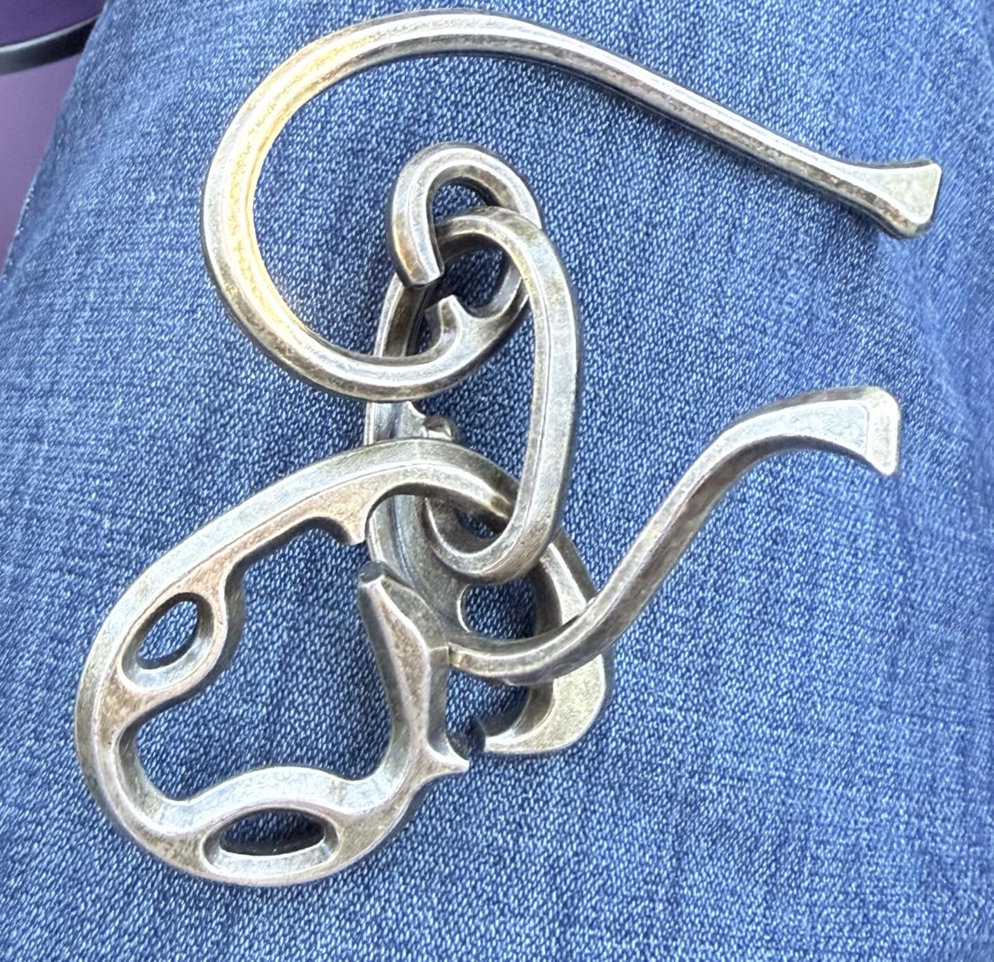BePuzzled | Infinity Hanayama Metal Brainteaser Puzzle Mensa Rated Level 6 customer photo 2