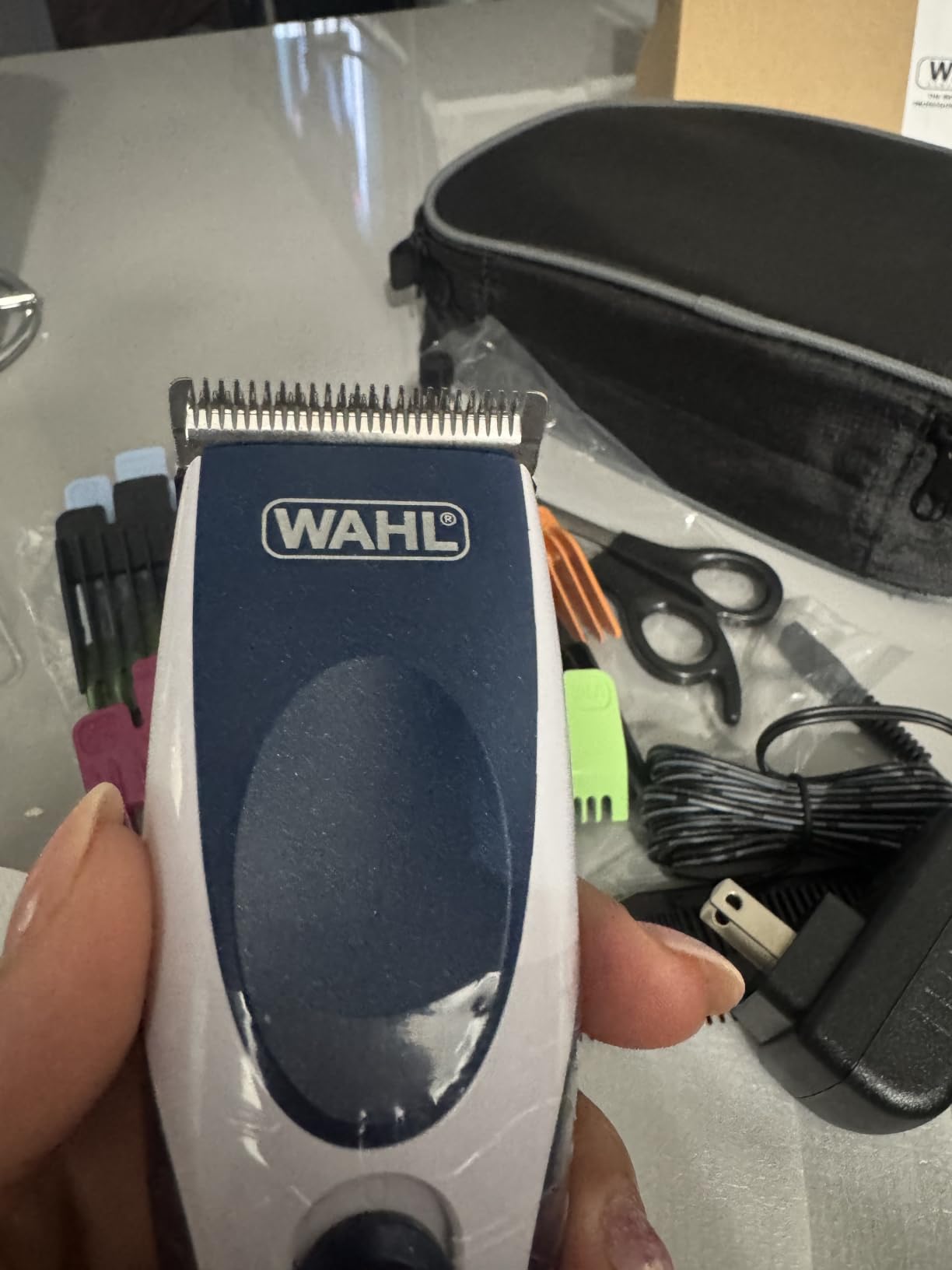 Wahl Color Pro Cordless Rechargeable Hair Clipper & Trimmer, Color Guards customer photo 2
