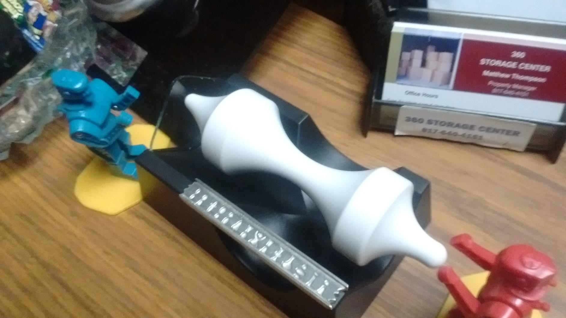 CMS Magnetics - Magic Levitating Spinning Top Spindle for the Office Desk or Physics Display Demonstrating the Science Education of Magnetism customer photo 1