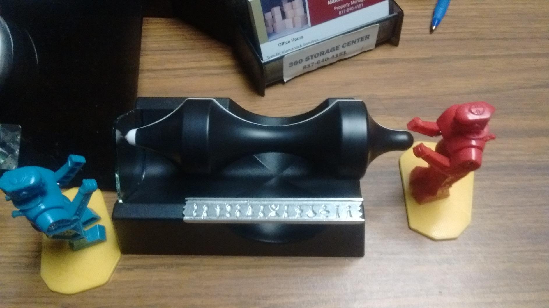 CMS Magnetics - Magic Levitating Spinning Top Spindle for the Office Desk or Physics Display Demonstrating the Science Education of Magnetism customer photo 2