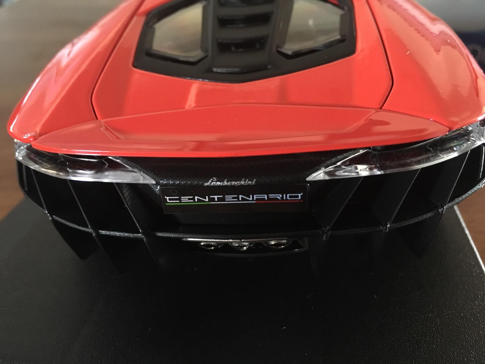 Maisto 1:18 Scale Special Edition Lamborghini Centenario Die-Cast Vehicle customer photo 2
