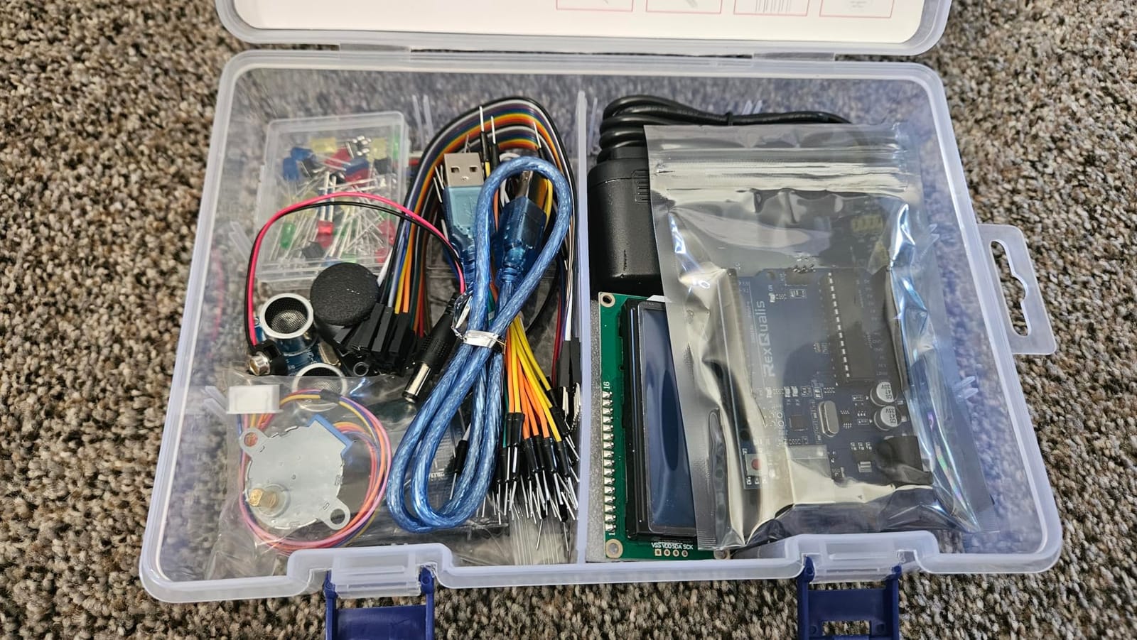 REXQualis Super Starter Kit Based on Arduino UNO R3 with Tutorial and Controller Board Compatible with Arduino IDE customer photo 1