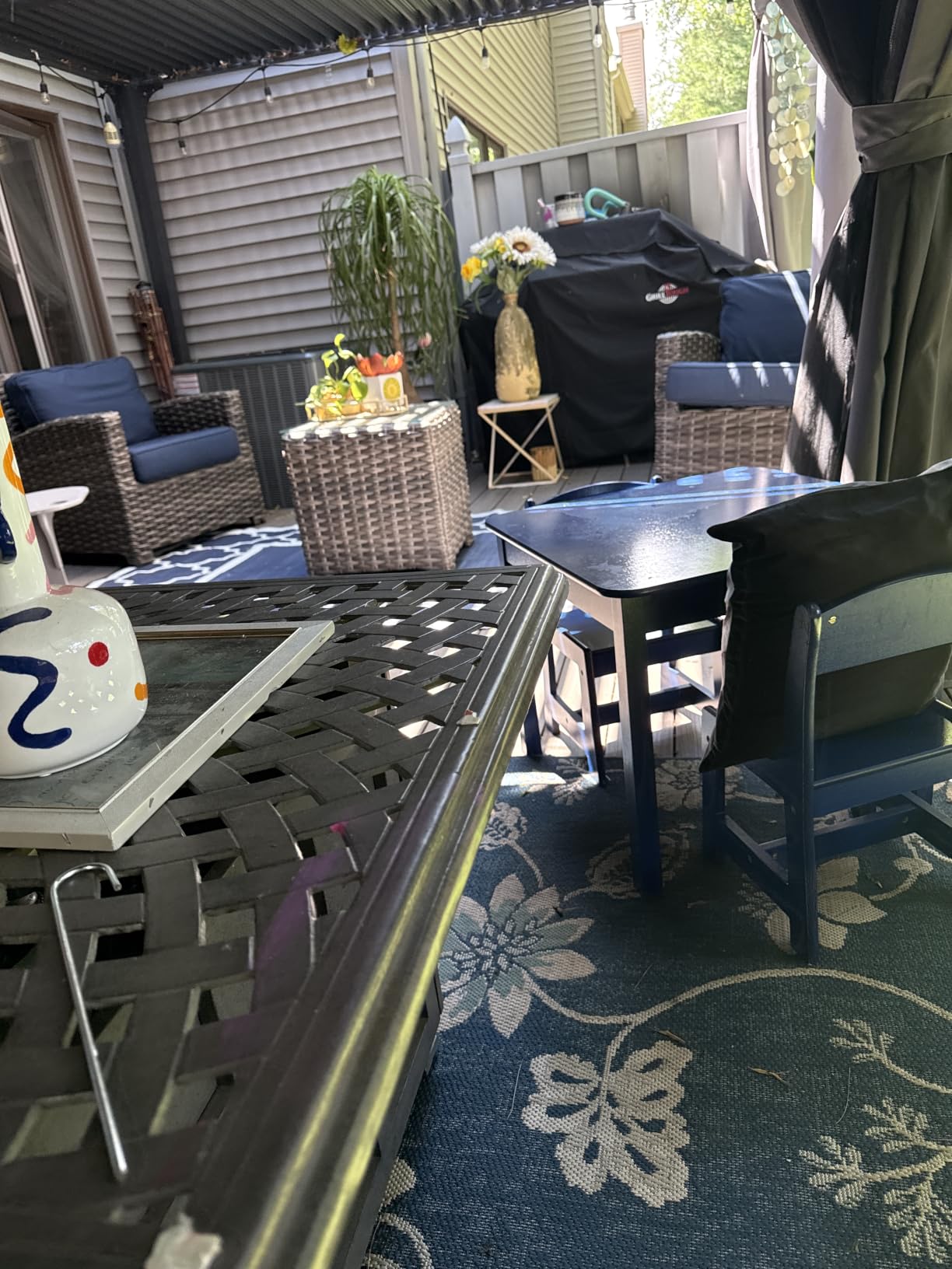 Delta Children MySize Kids Wood Table and Chair Set (2 Chairs Included) - Ideal for Arts & Crafts, Snack Time, & More - Greenguard Gold Certified, Bianca White, 3 Piece Set customer photo 1