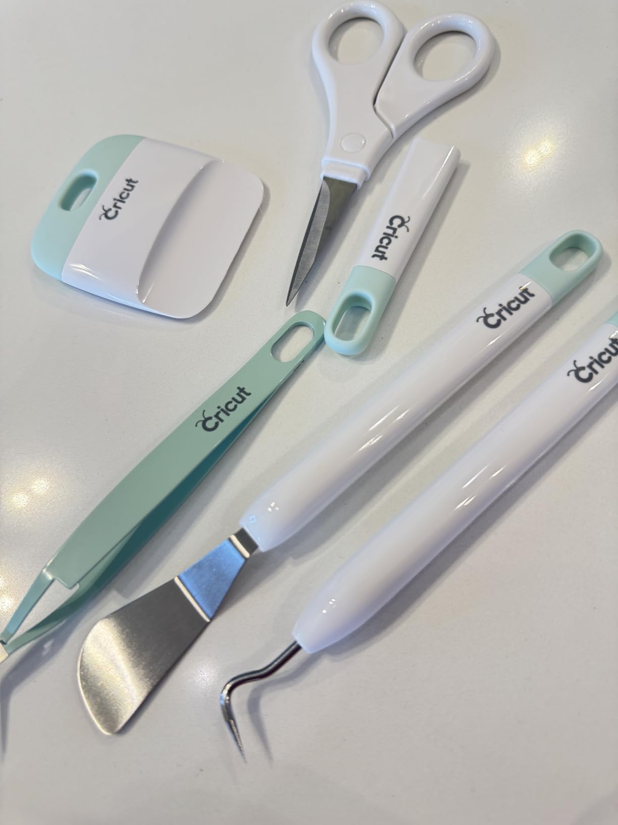 Cricut Basic Tool Set - 5-Piece Precision Tool Kit, Mint customer photo 2