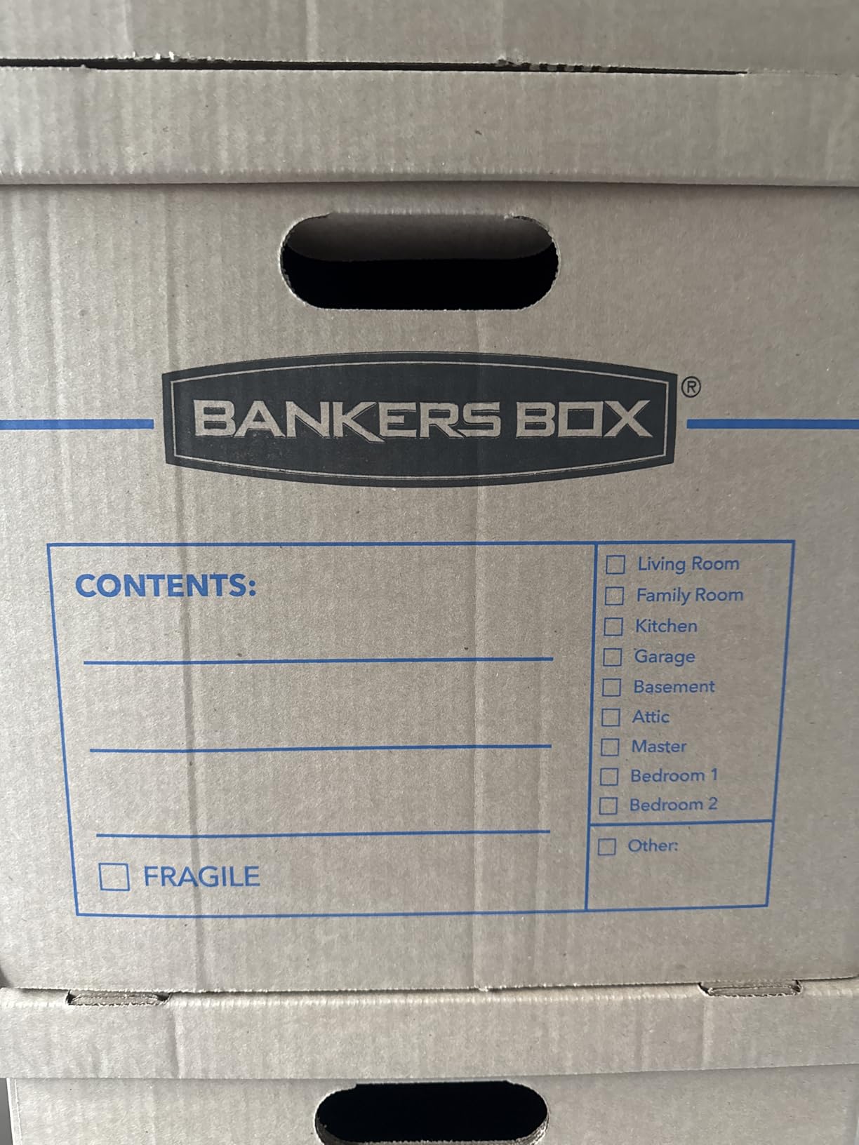 Bankers Box 20-Pack Medium Classic Moving Boxes with Reinforced Handles customer photo 2
