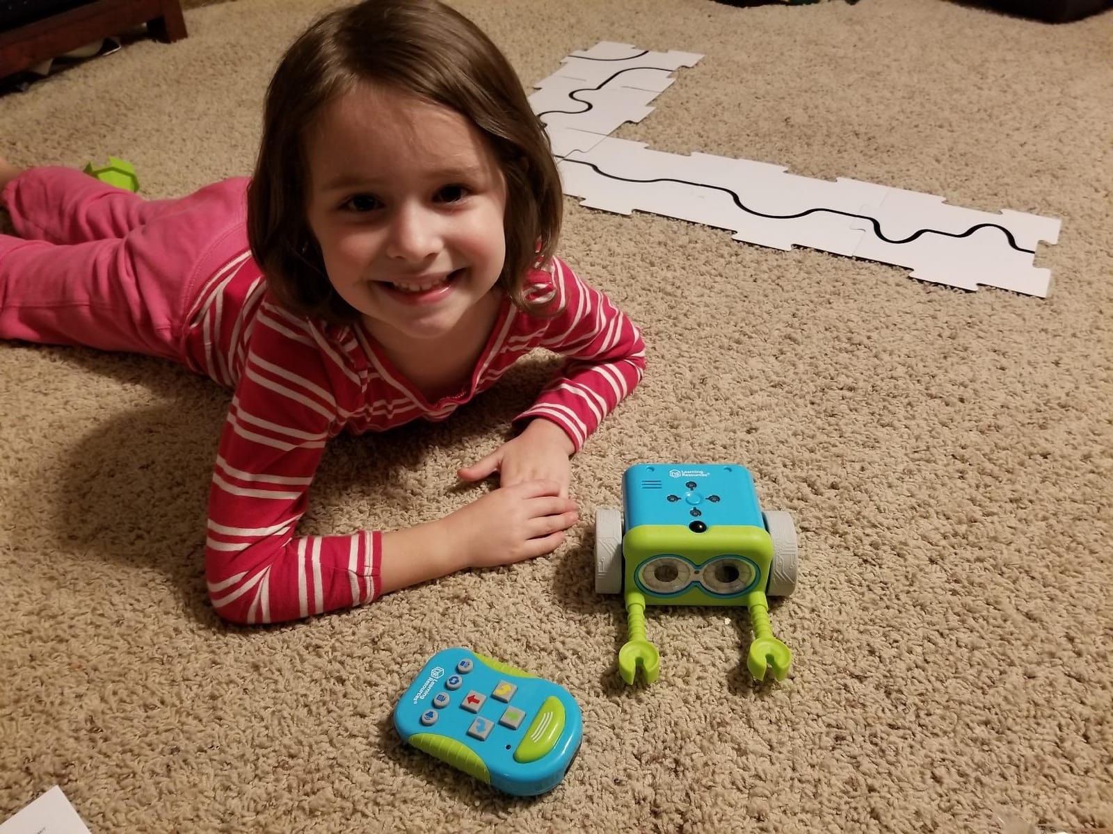 Learning Resources Botley the Coding Robot | Screen-Free Toy Robot for Kids, STEM Games, Programmable Coding for Kids, Interactive Gifts for Boys and Girls, Ages 5+ customer photo 2