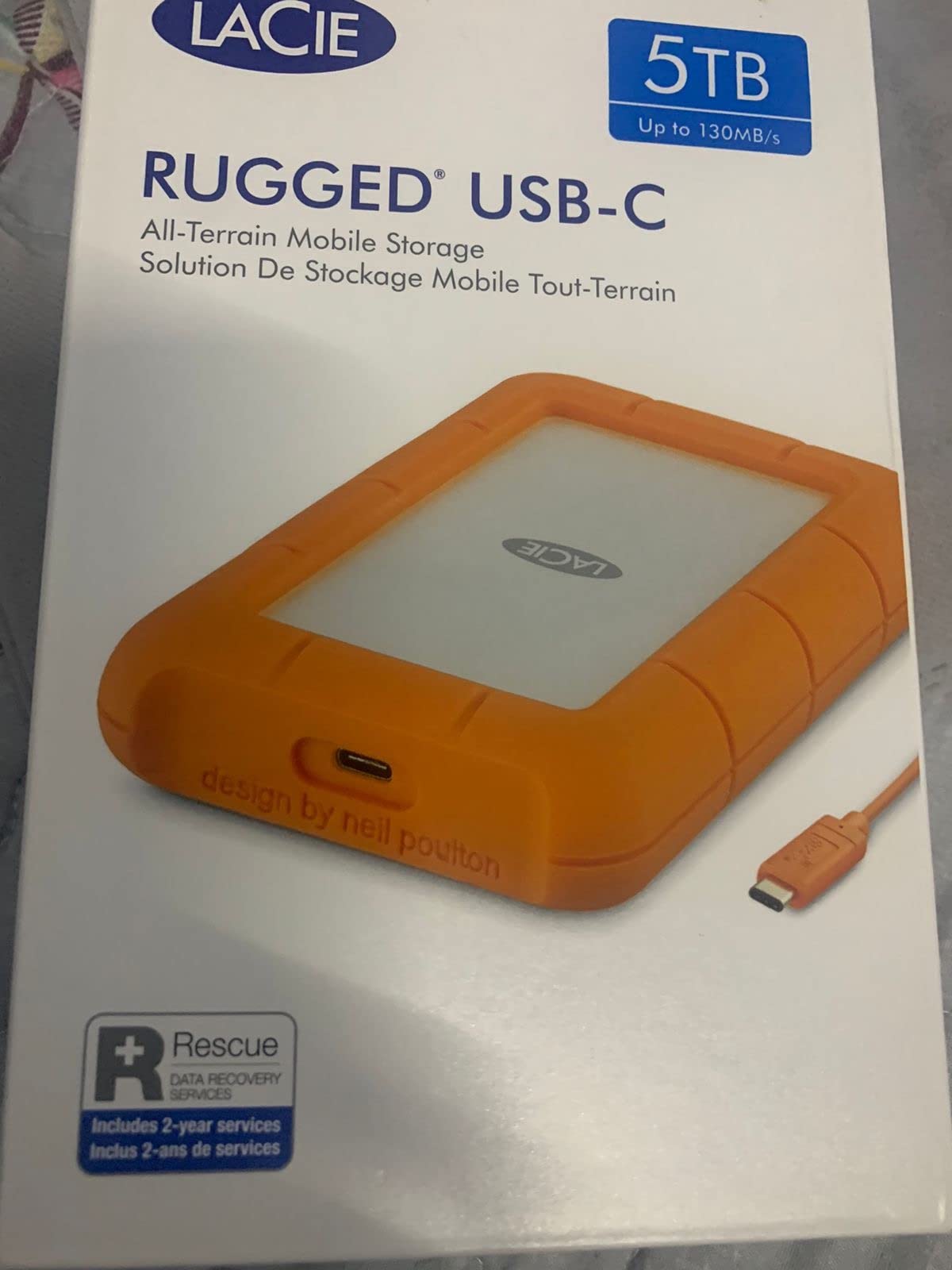 Seagate Rugged STFR5000800 5 TB External Hard Drive, Portable - Up to 130MB/s customer photo 1