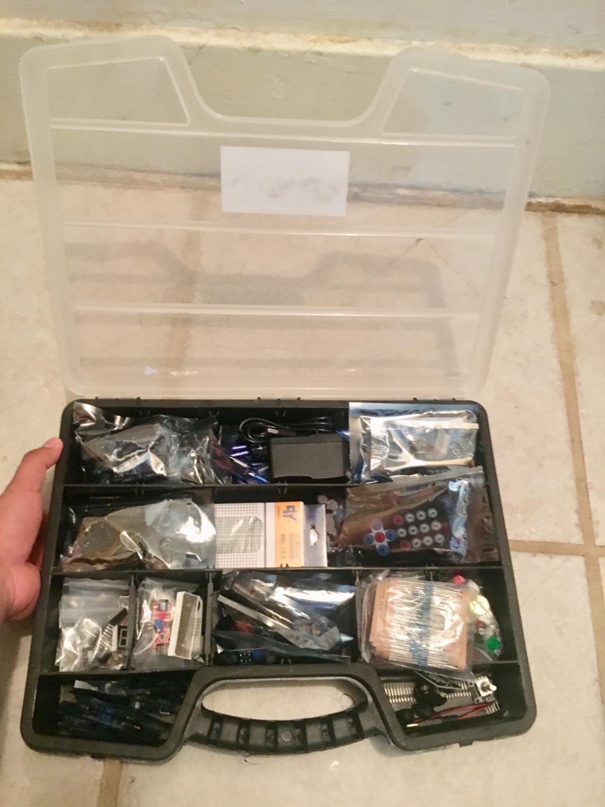GAR Monster Starter Kit for Arduino - Robotics & IoT Development | Comprehensive 5-Board Set: Uno R3, Mega 2560, Nano V3, ESP32 WiFi+BT, ESP8266 NodeMCU | 25 Sensors, Tutorials & Organizer Toolbox customer photo 2
