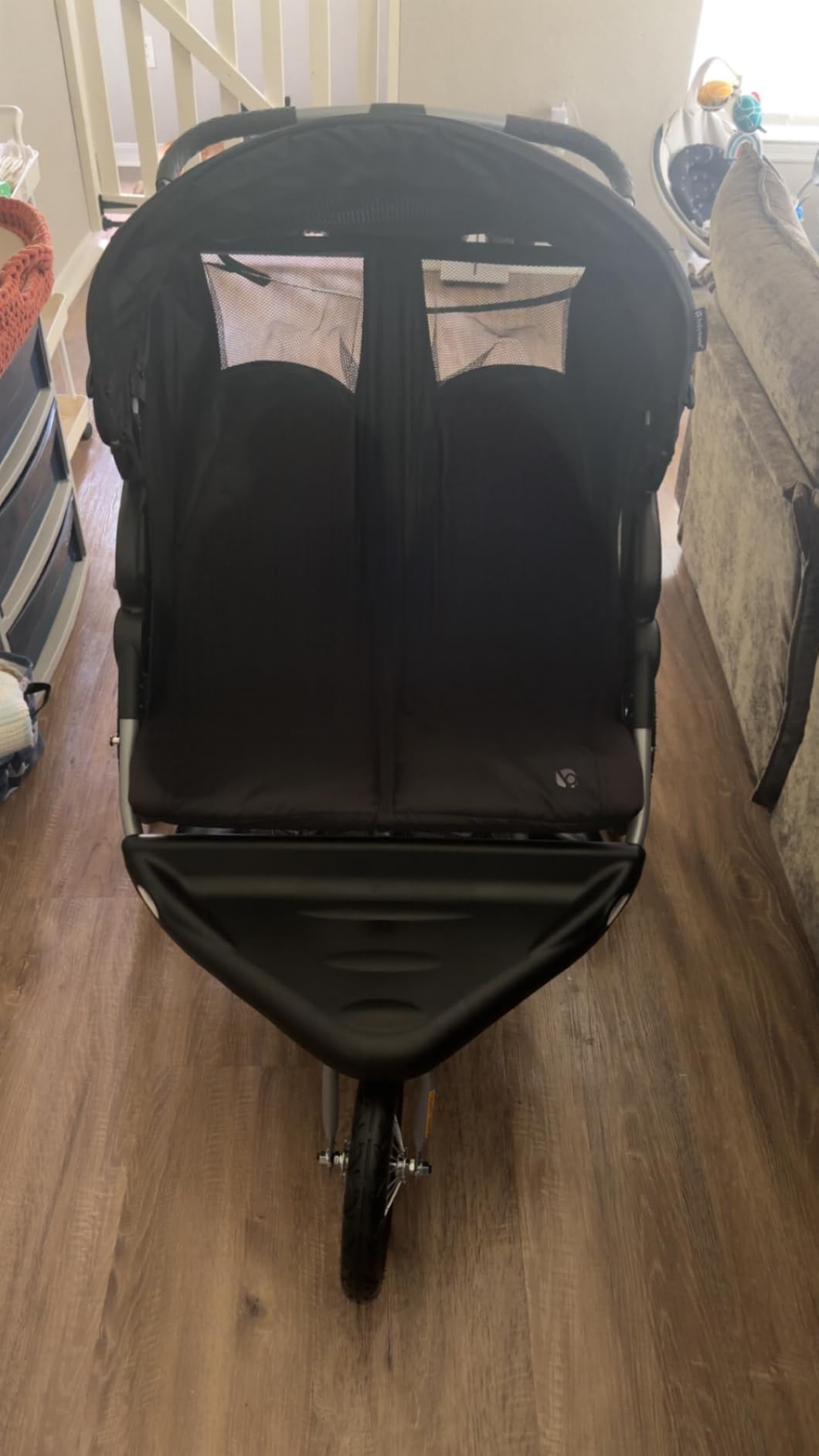 Baby Trend Expedition Double Jogger Stroller, Griffin customer photo 1