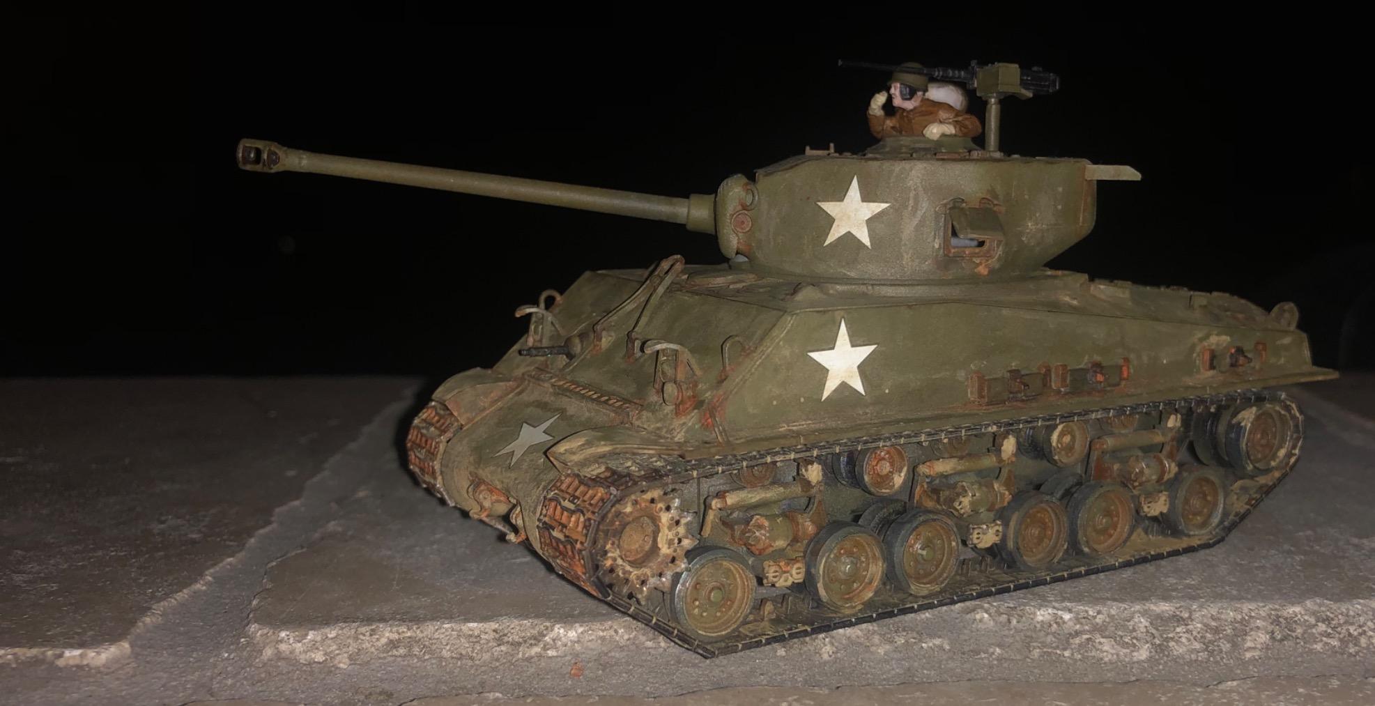 Tamiya 32595 1/48 US Medium Tank M4A3E8 Sherman Plastic Model Kit customer photo 1