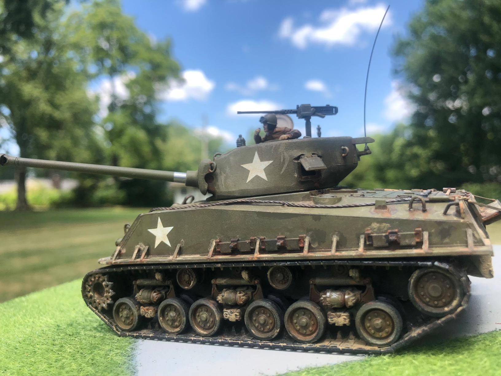 Tamiya 32595 1/48 US Medium Tank M4A3E8 Sherman Plastic Model Kit customer photo 2