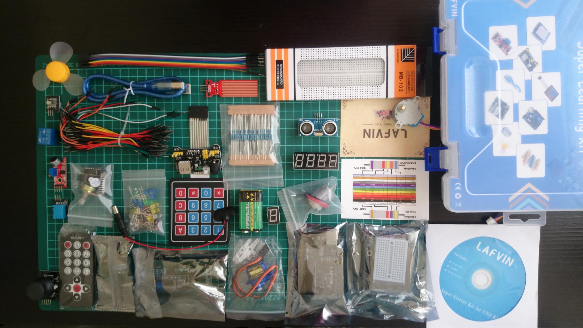 LAFVIN Project Super Starter Kit for R3 Mega2560 Mega328 Nano with Tutorial Compatible with Arduino IDE customer photo 2