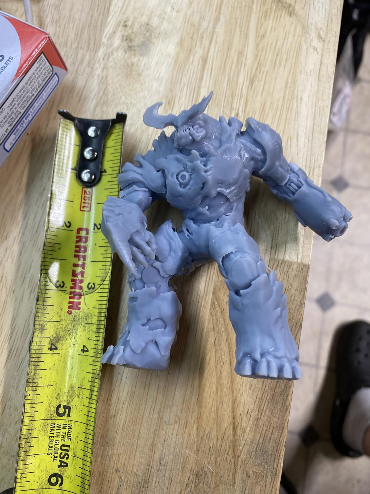 ANYCUBIC 3D Printer Resin, 405nm SLA UV-Curing Resin with High Precision and Quick Curing & Excellent Fluidity for LCD 3D Printing (Grey, 1kg) customer photo 1