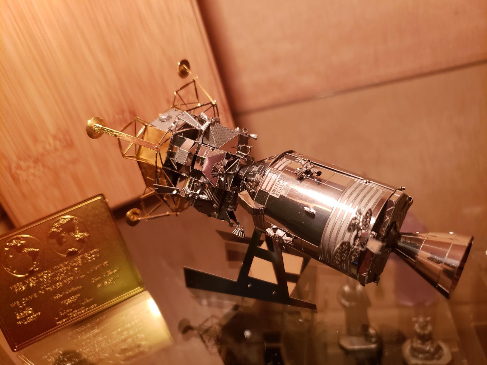 Fascinations Metal Earth Apollo CSM with LM 3D Metal Model Kit customer photo 1