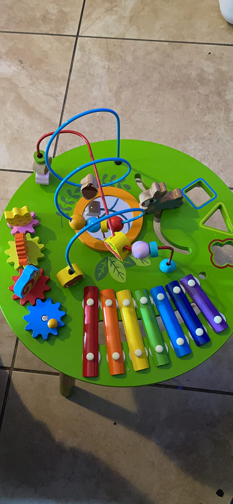 Melissa & Doug First Play Children's Jungle Wooden Activity Table for Toddlers customer photo 1