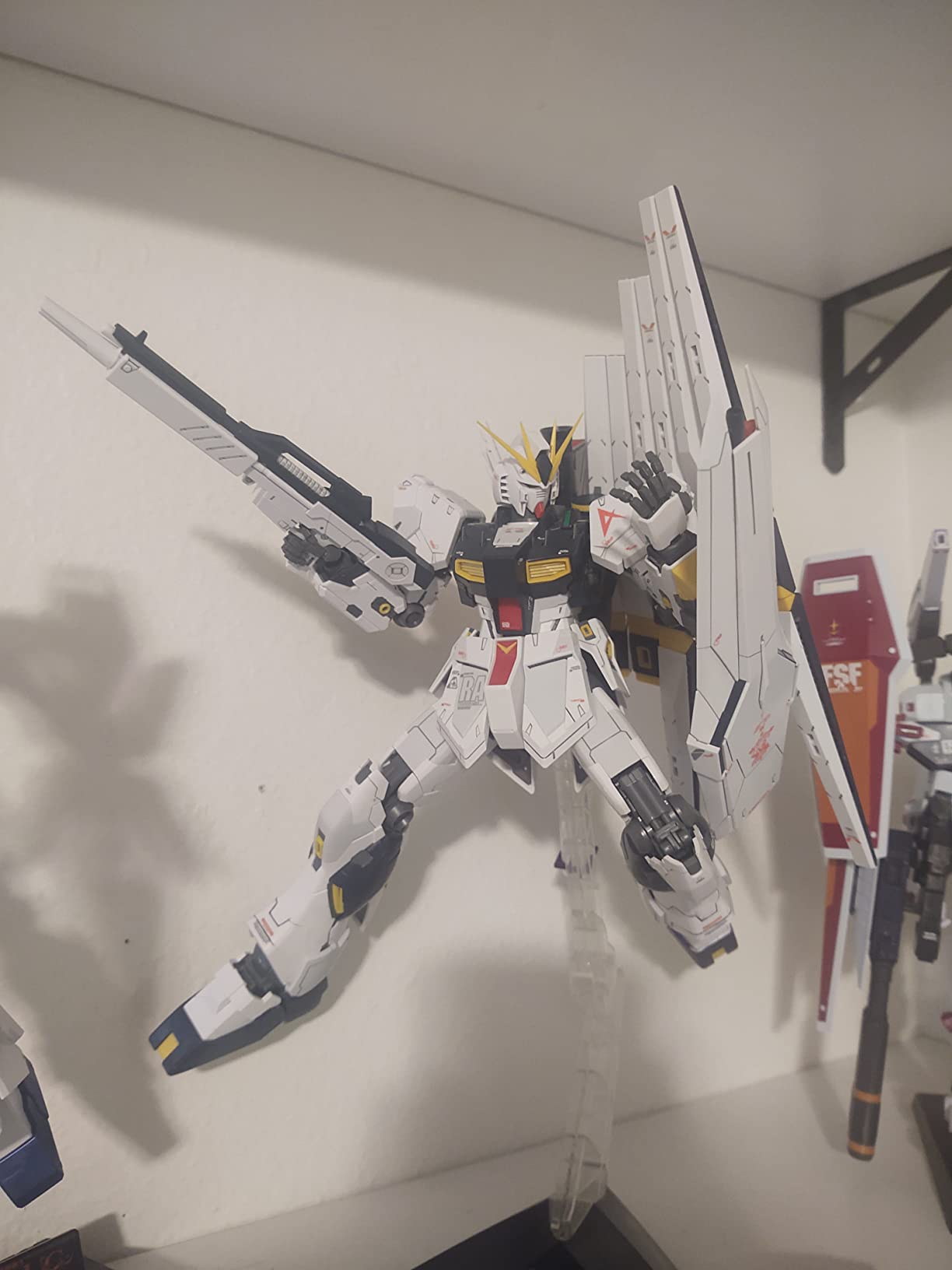 Bandai 5055454 Rx-93 Nu Gundam (Ver. Ka) MG Model Kit, from Char's Counterattack customer photo 2
