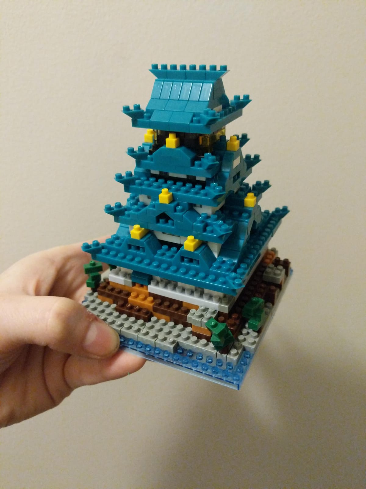 nanoblock - World Famous Buildings - Osaka Castle, Sight to See Series Building Kit customer photo 1