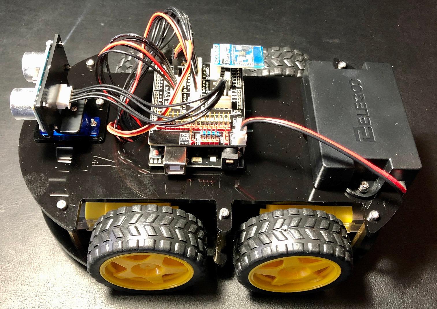 ELEGOO UNO R3 Smart Robot Car Kit V4 for Arduino Robotics for Kids Ages 8-12 12-16 STEM Science Kits Coding Gifts | FPV Video, Line Tracking, Ultrasonic Obstacle Avoidance, Build, Code & Control by App or IR Remote customer photo 1
