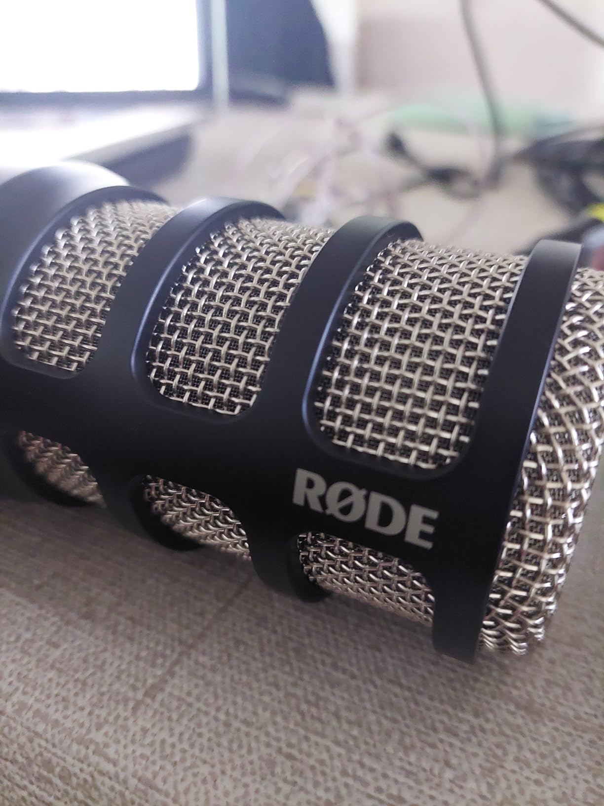 RØDE PodMic Cardioid Dynamic Broadcast Microphone, XLR customer photo 1
