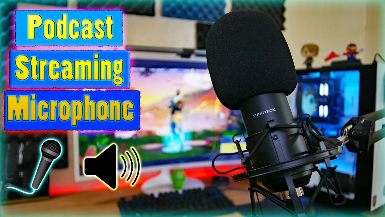 SUDOTACK ST-800 Podcast Microphone Kit, 192kHz/24bit USB Condenser PC Mic | 192kHz/24bit chipset, cardioid pickup, studio recording, streaming gaming, voice-over YouTube Twitch, desktop creators customer photo 1