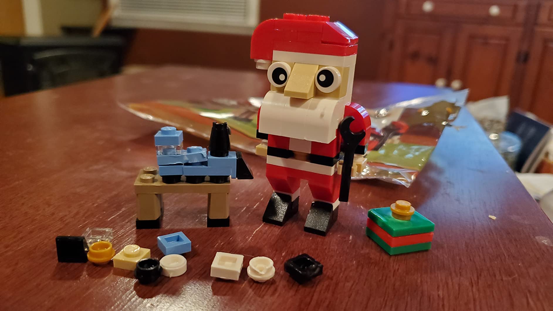 LEGO Creator 30573 Santa Construction Kit, Multi-Colour customer photo 1
