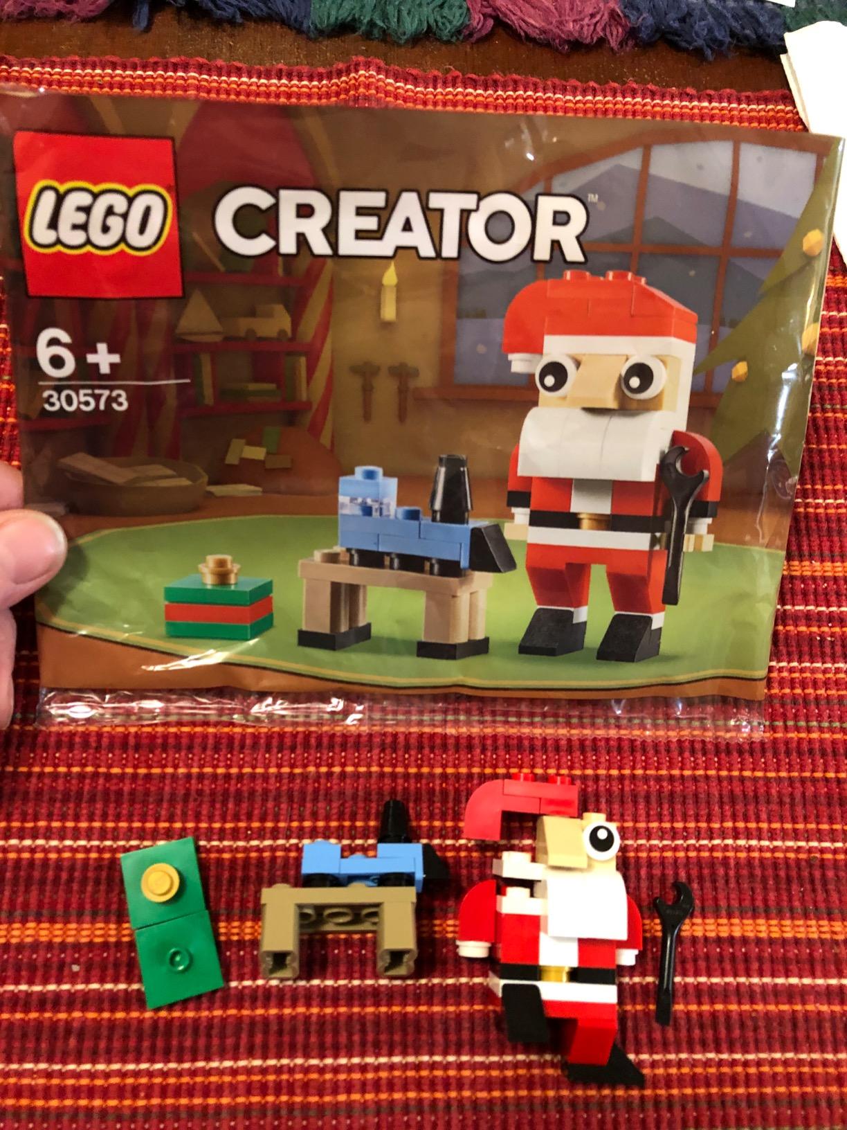 LEGO Creator 30573 Santa Construction Kit, Multi-Colour customer photo 2