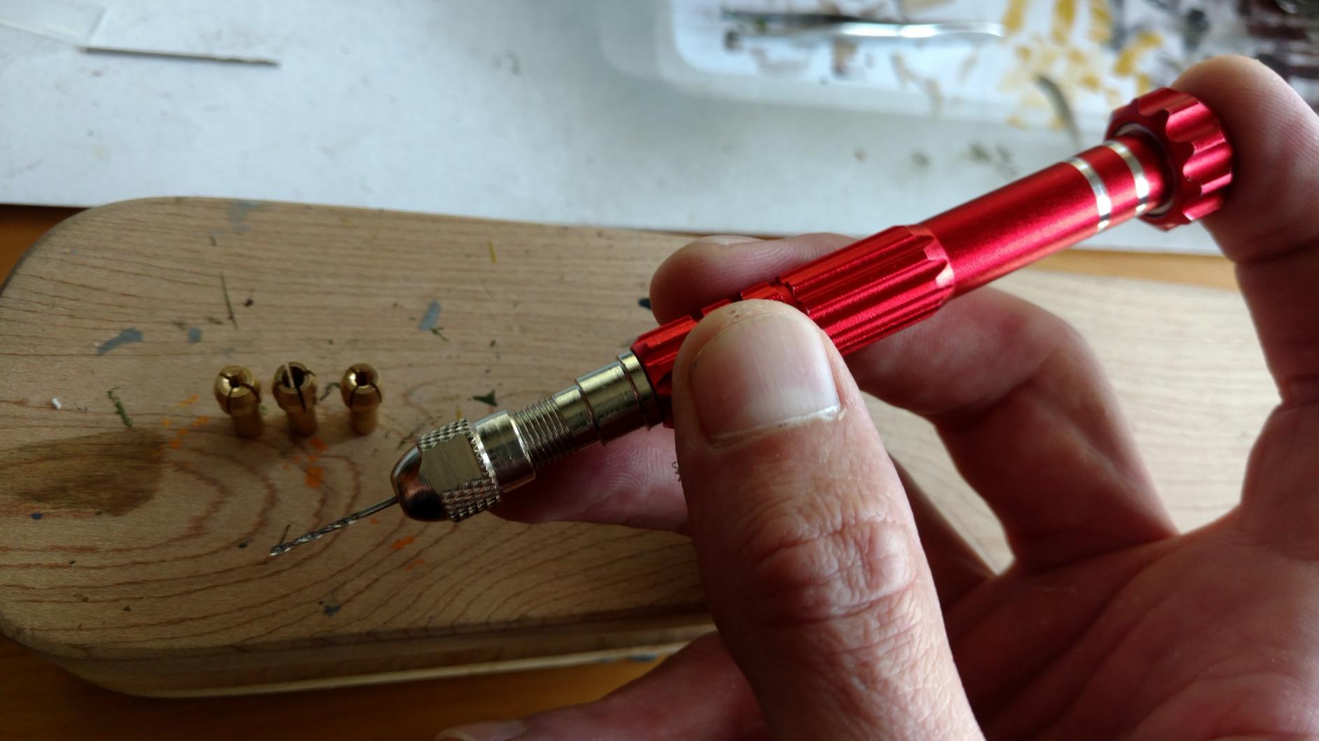 The Army Painter, Miniature and Model Drill, 1 Drill & 3 Bits for Plastic customer photo 2