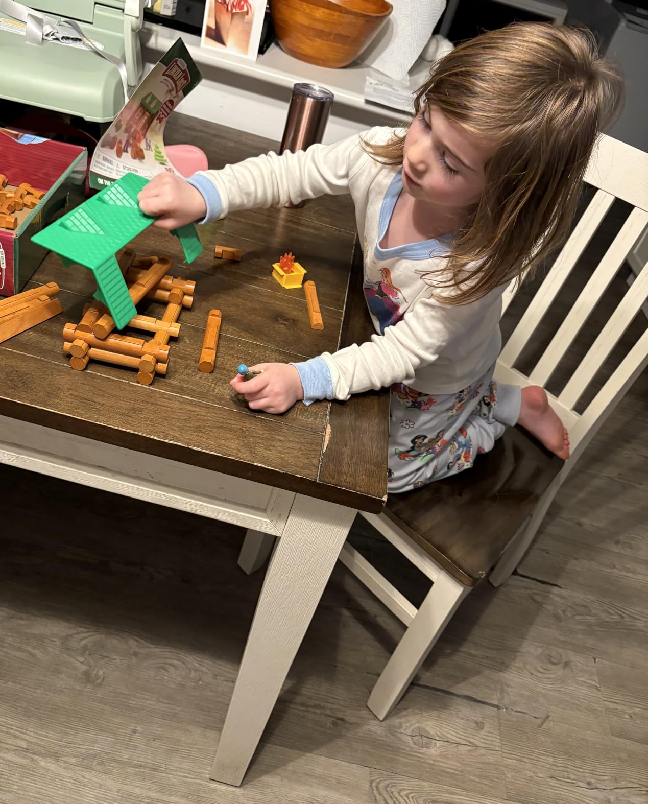 Lincoln Logs - On The Trail Building Set - 59 Pieces - Real Wood Logs - Ages 3+ customer photo 2
