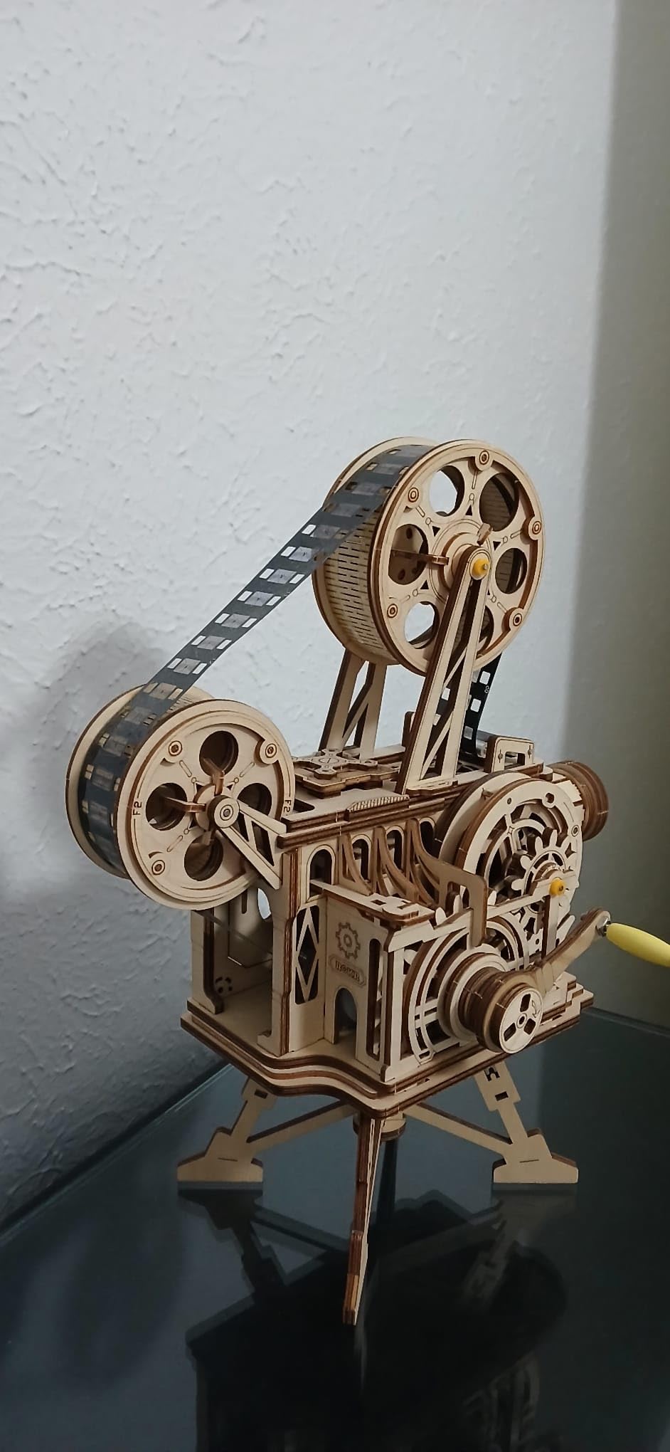 ROKR 3D Wooden Puzzles Vitascope for Adults - Model Building Kits Mechanical Construction for Adults to Build, Educational Brain Teaser DIY Crafts Kits, Halloween Collection Gifts for Men (Vitascope) customer photo 2