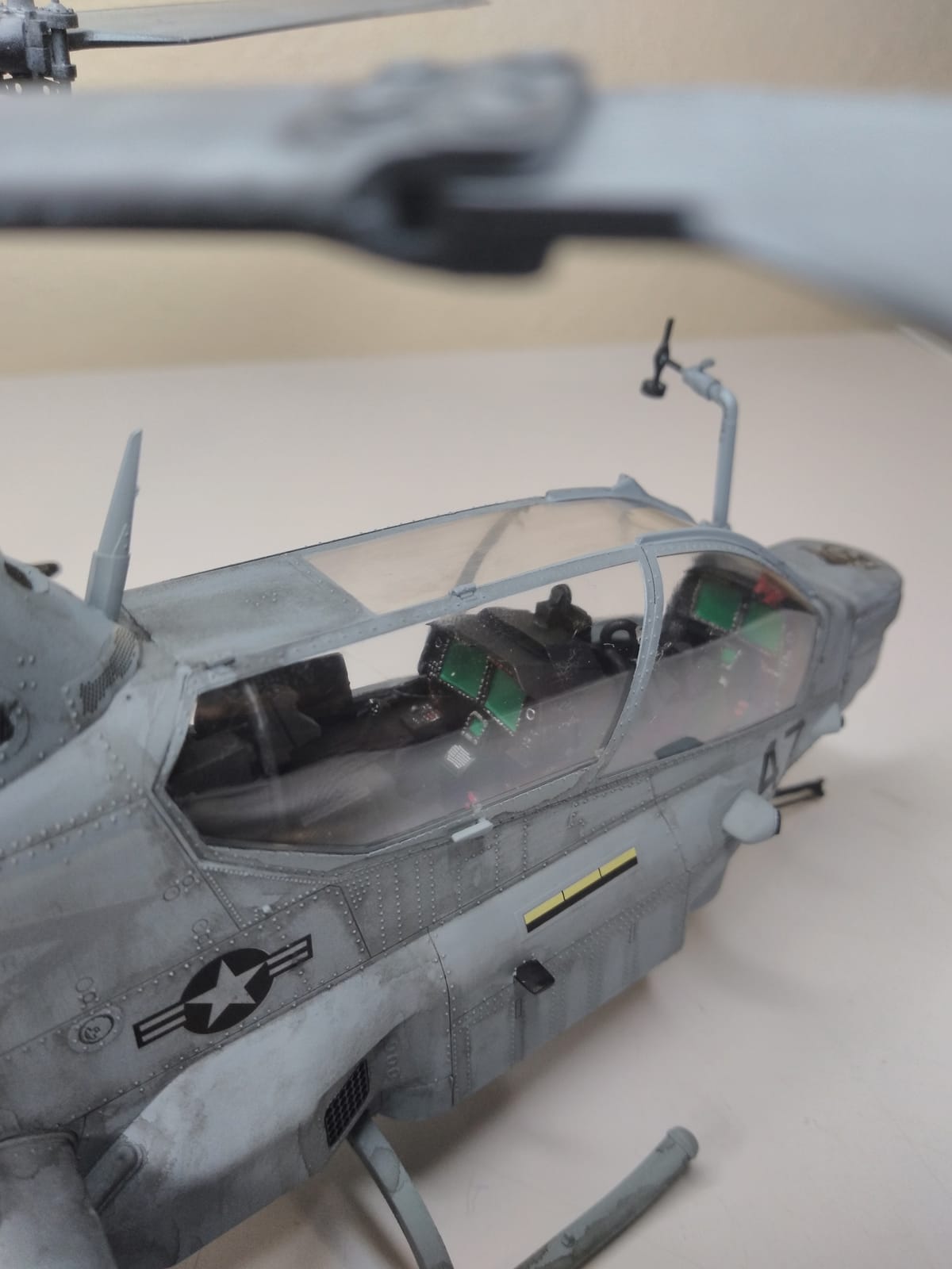 Academy 1:35 USMC AH-1Z Cobra 'Shark Mouth' Model Building Kit customer photo 1