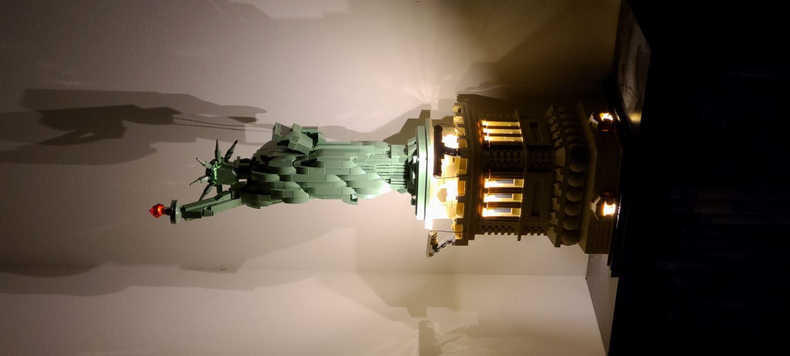 BRIKSMAX Led Lighting Kit for Architecture Statue of Liberty - Compatible with Lego 21042 Building Blocks Model - Not Include The Lego Set customer photo 1