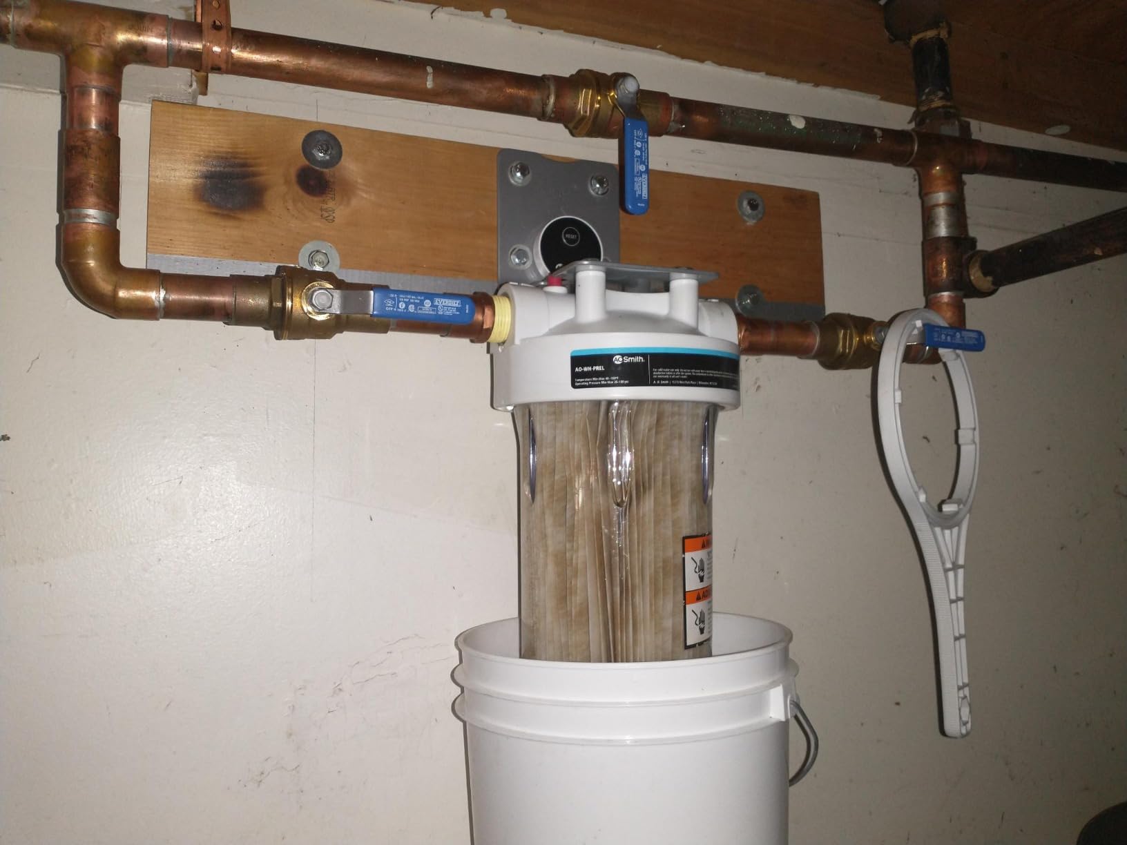 A. O. Smith Whole House Water Filter System | 600K Gal | AO-WH-Filter customer photo 2