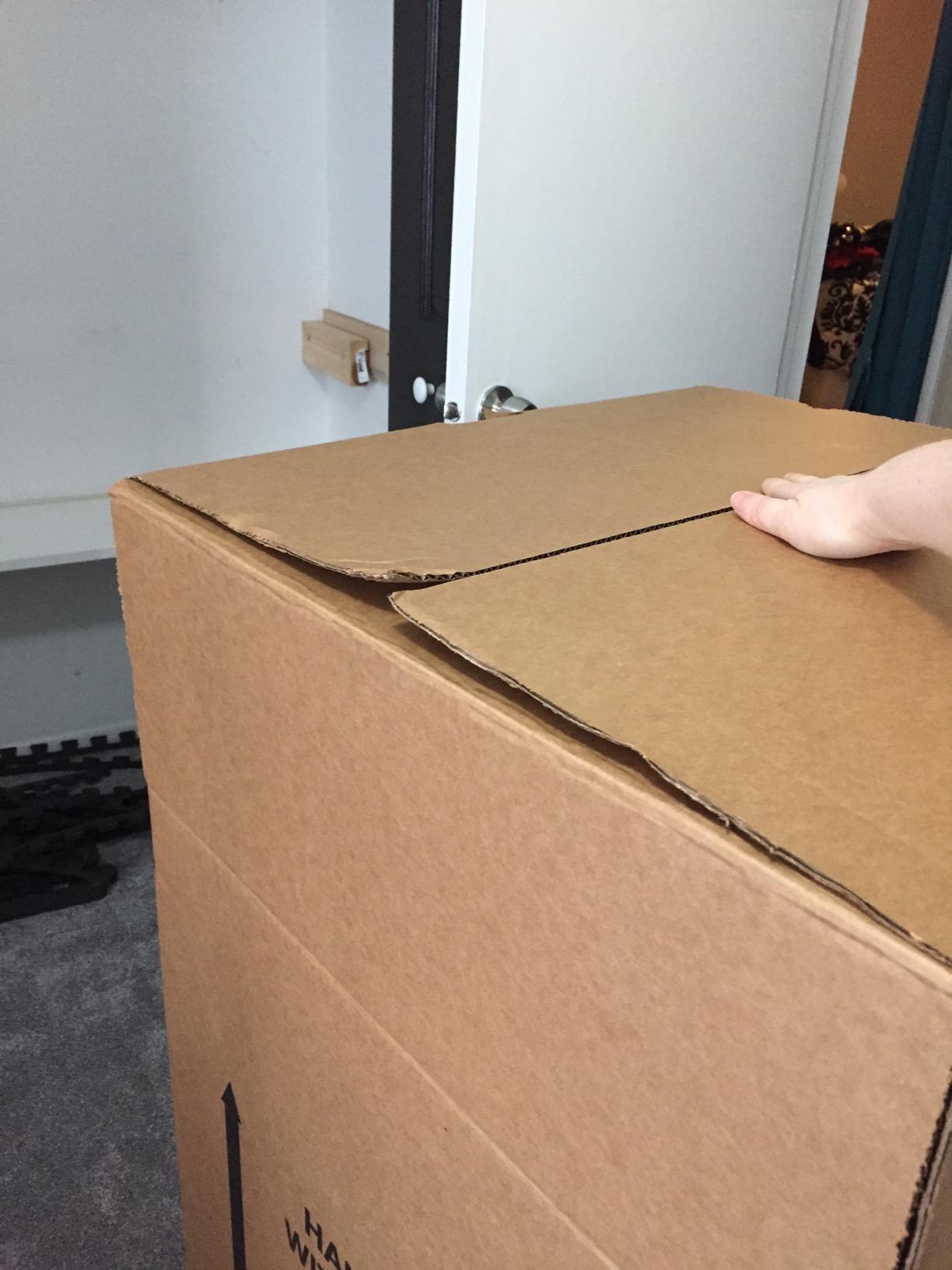 Amazon Basics Sturdy Wardrobe Moving Boxes, 20