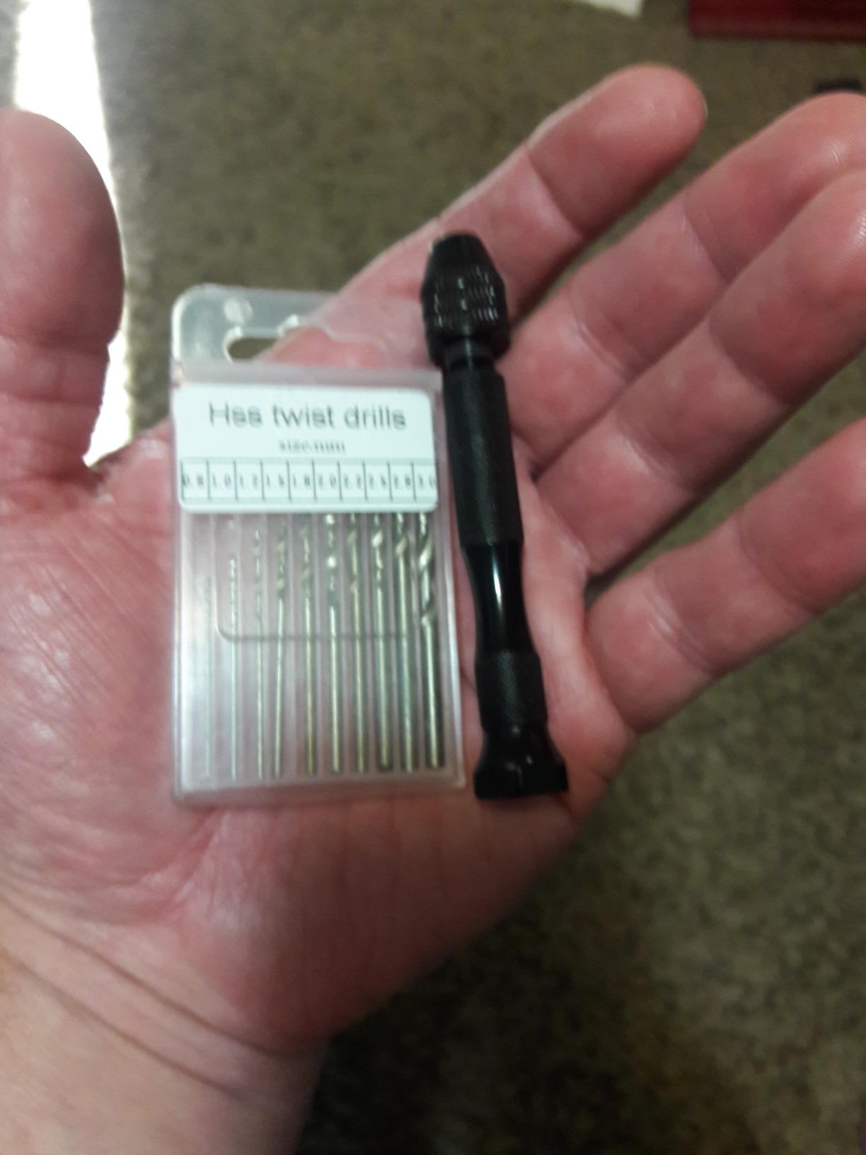 Professional Pin Vise Hand Drill Bits, Mini Twist Drill Bits Set (0.8-3.0mm) customer photo 1