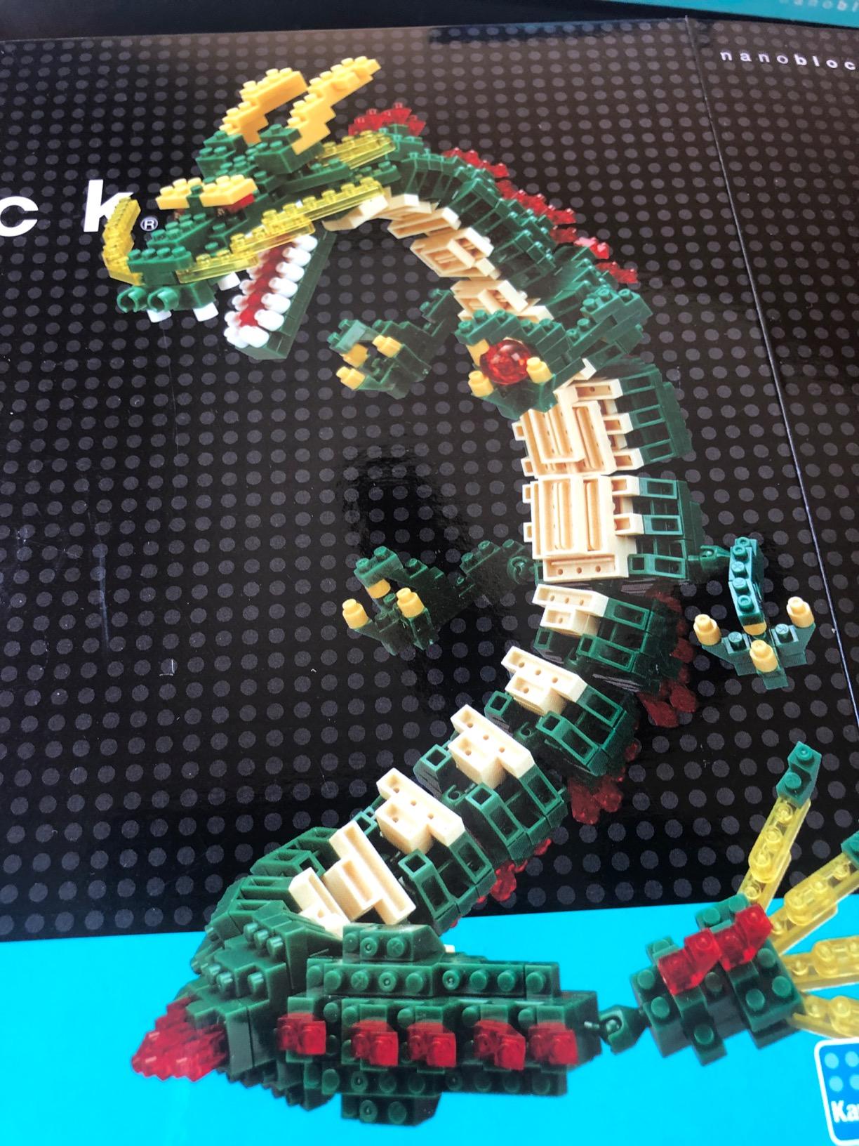 nanoblock - Fantastic Animals - Dragon (Renewal), Advanced Hobby Series Building Kit customer photo 2