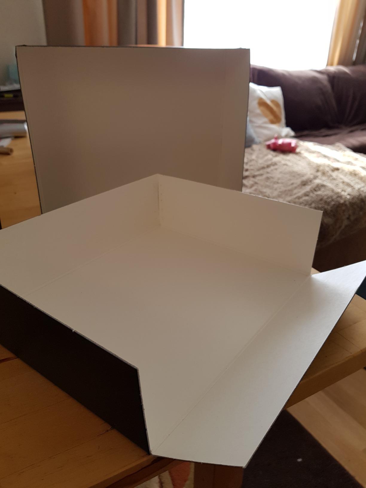 Lineco Museum Archival Storage Box, Drop Front, 9.75x12.75x3 in, Gray customer photo 2