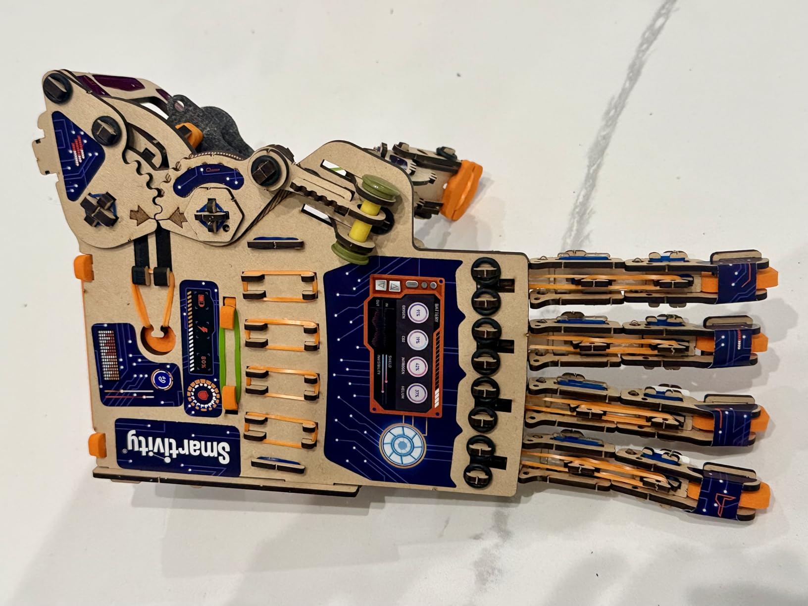 Smartivity DIY Robotic Mechanical Hand STEM Toy for Kids 8-14 Years Old | Parents Choice Award Winner | Birthday Gift for Kids | Engineering Kit customer photo 1