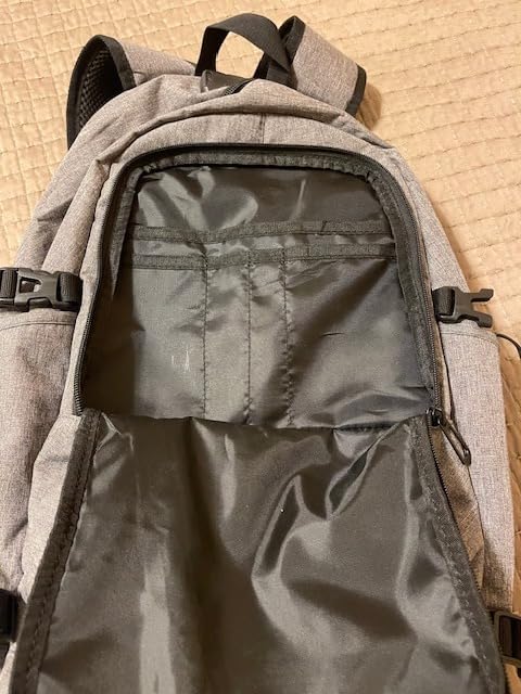 WENIG Anti-Theft Travel Laptop Backpack with USB Charging Port Lock, Water Resistant Slim Computer Bag Fits 15.6 Inch Laptop customer photo 2
