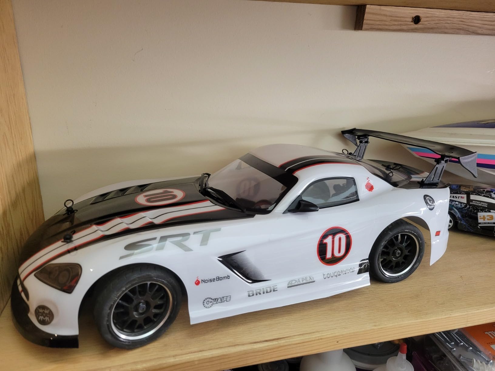 1/10 Scale RC Painted Precut Drift Racing Touring Onroad Car Body Shell Width 190mm with Wing Mirror Accessories (VP Red) customer photo 1
