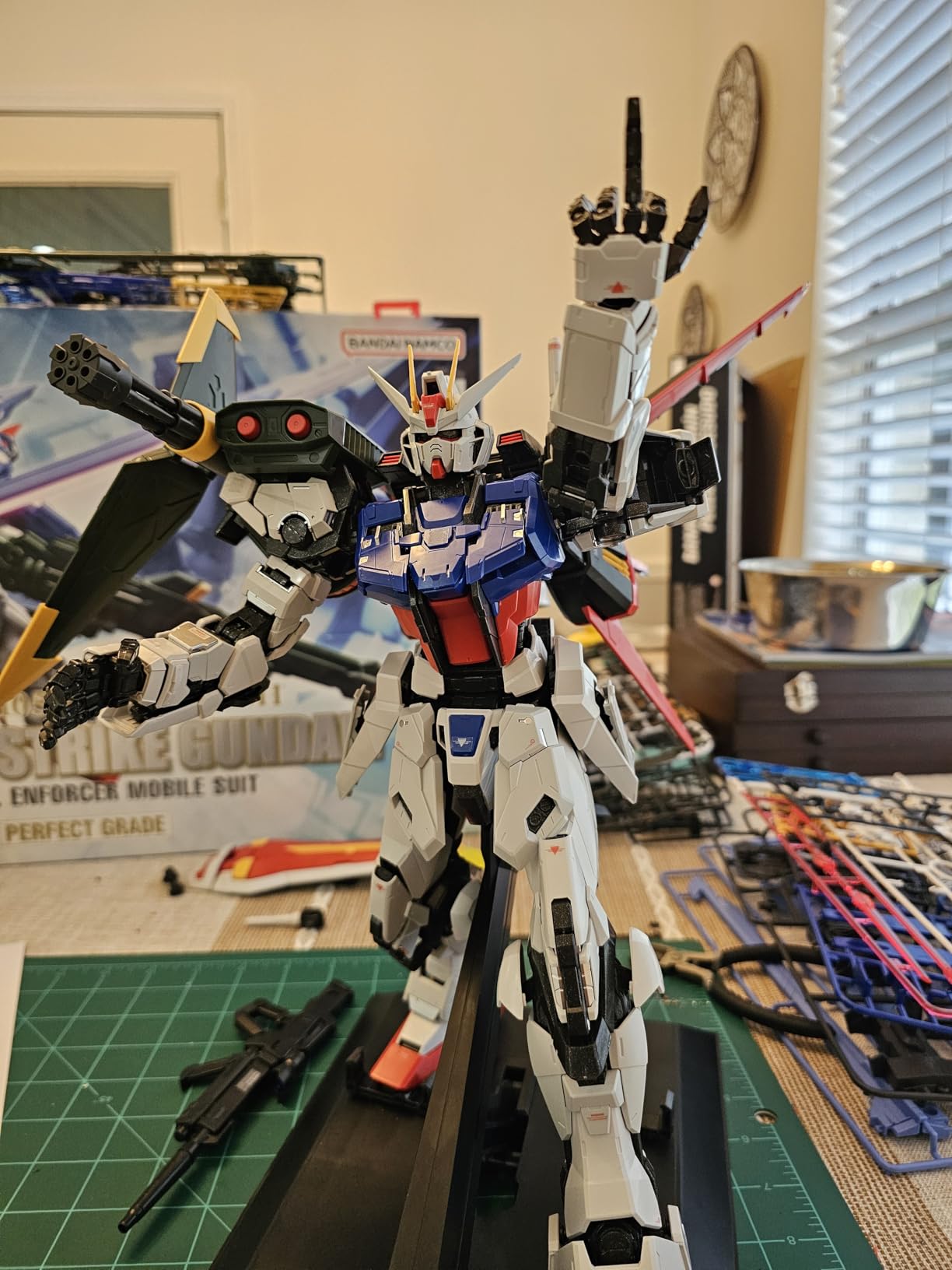 Bandai Hobby - Gundam Seed - Perfect Strike Gundam PG 1/60 Model Kit customer photo 2