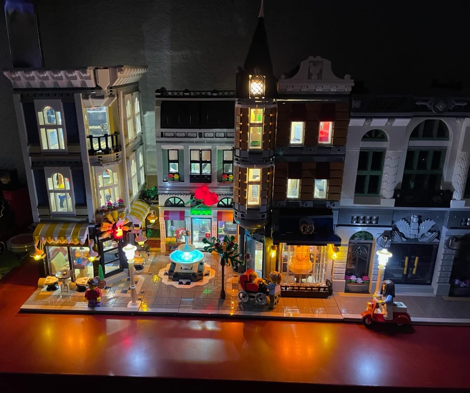 LIGHTAILING Light Set for (Creator Expert The Assembly Square) Building Blocks Model - Led Light kit Compatible with Lego 10255(NOT Included The Model) customer photo 2