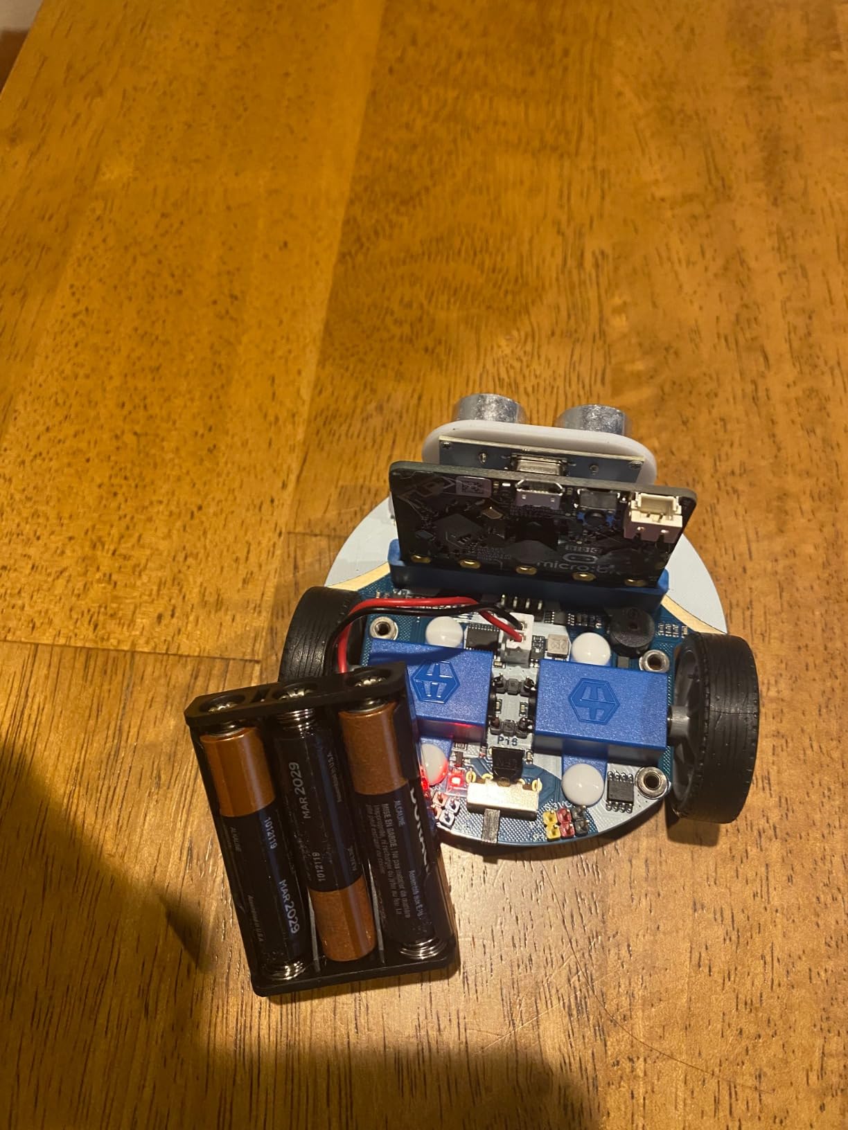 ELECFREAKS microbit Mini Cutebot Kit Compatible with BBC Micro:bit V2 and V1, DIY Programmable Robot Car Kit, STEM Educational Project, Graphical Makecode Coding Car customer photo 2