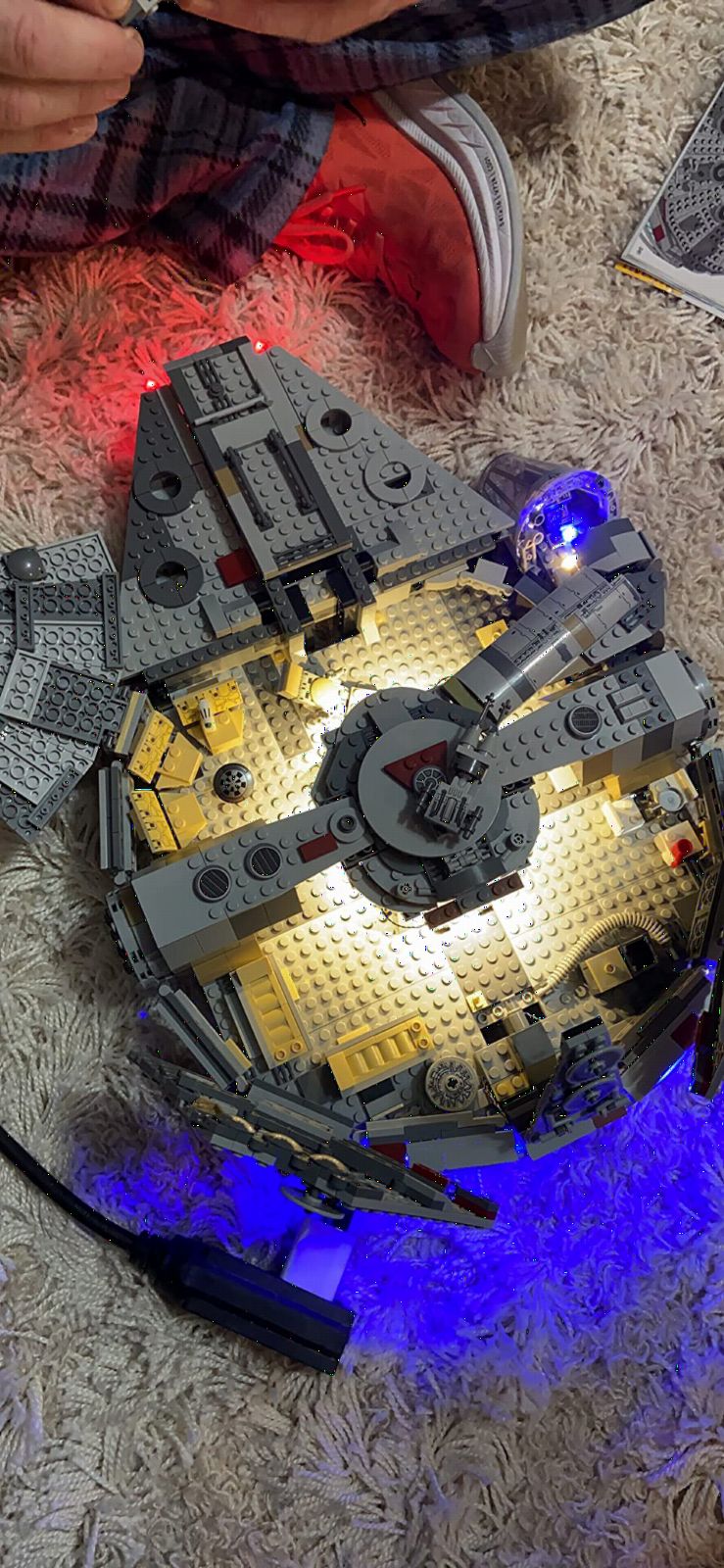 BRIKSMAX Light Kit for Lego-75257 Millennium Falcon - Led Lighting Compatible with Lego Star Wars Set - Not Include Lego Building Blocks customer photo 1