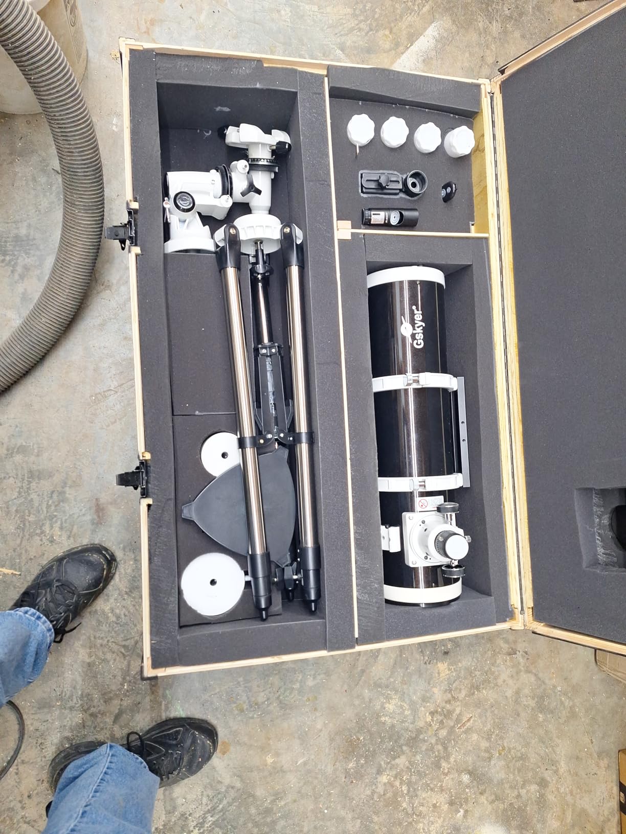 Gskyer 130EQ Professional Astronomical Reflector Telescope customer photo 1