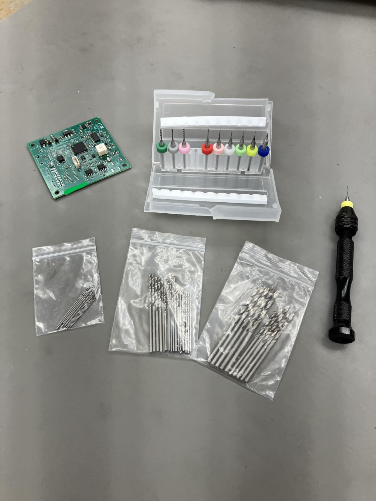 Mudder 57pcs Micro Drill Bits & Pin Vise Set customer photo 2