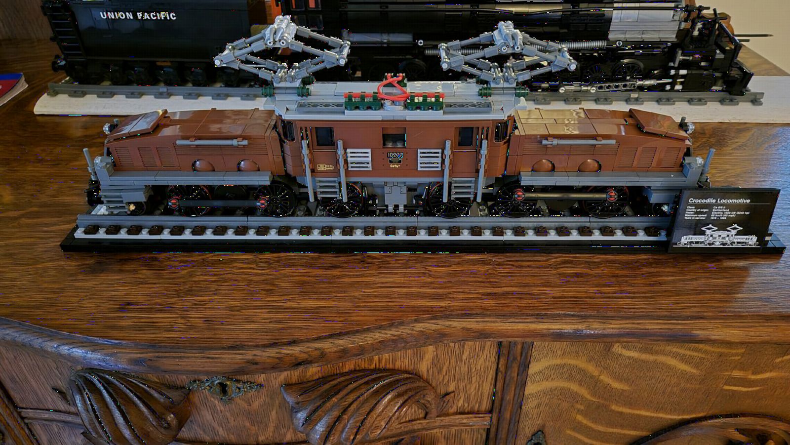 LEGO Crocodile Locomotive 10277 Building Kit; Recreate The Iconic Crocodile Locomotive with This Train Model; Makes a Great Gift Idea for Train Enthusiasts Lovers (1,271 Pieces) customer photo 1