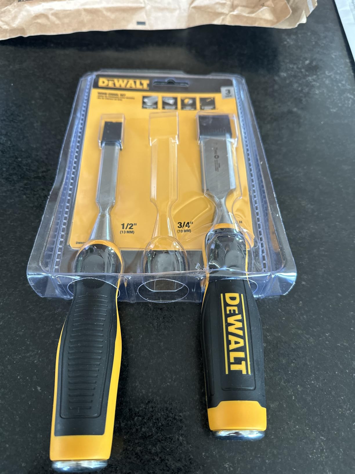 Dewalt Pro Wood Chisel Set 3 Piece customer photo 1